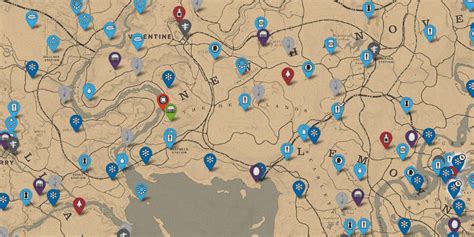 Red Dead Online Collectors Map. . Jeanropke collectors map